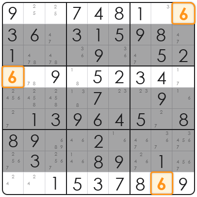 sudoku x-wing
